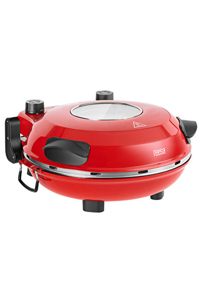 Teesa Supreme+ Cuptor de pizza cu piatră de 31 cm, 1200W