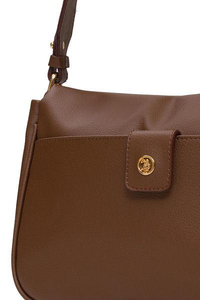 U.S. Polo Assn. A.Brown Women's Messenger Bag Us25601