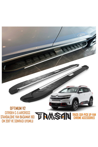TAMSAN CITROEN C-5 AIRCROSS STANDALONE OPTIMUM V2 MODEL YAN BASAMAK GRİ 193 C...