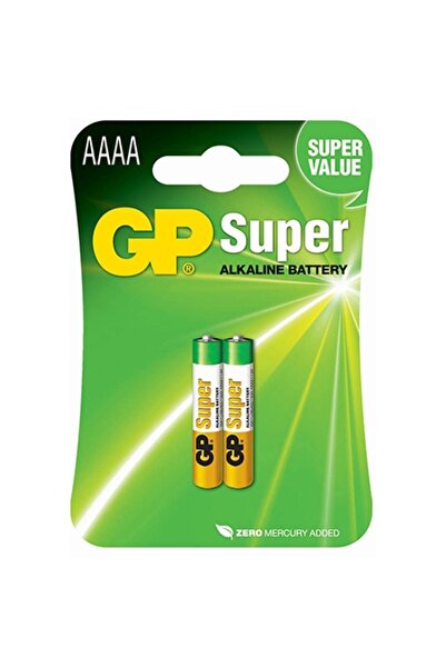 OEM SUPER ALKALINE BATTERY LR61 AAAA BLISTER 2 BU