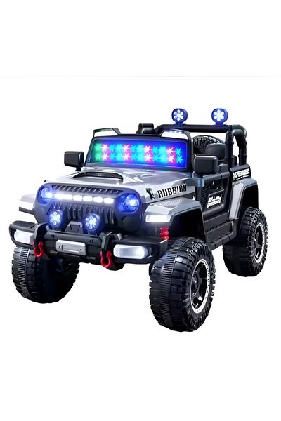 rexa Kids’ 12V Off-Road Electric Ride-On Jeep – Dual Motor Battery Vehicle
