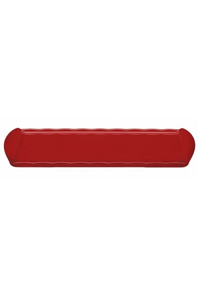 Raki RAKI melamine plate 25x43x1cm red