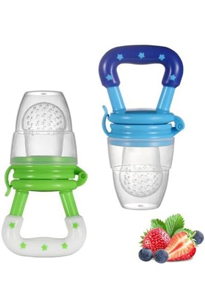 Baby Zone ToolHouse 2-Piece Baby Fruit Feeder Pacifier