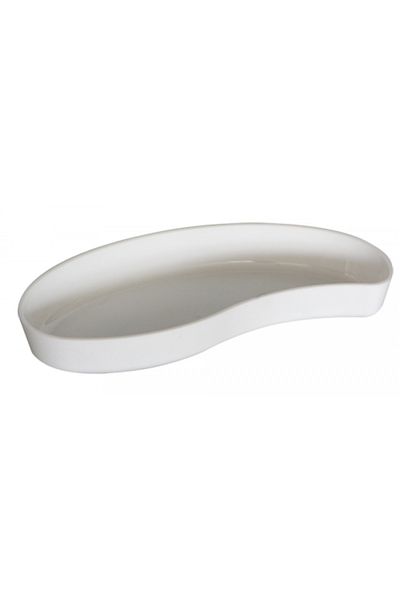 Raki Culinaro white polycarbonate platter 21x45x6.5cm