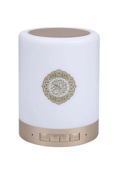 Generic Holy Quran Speaker with Portable Quran Speaker with Color Changing LED Lamp with Wireless Remote Con