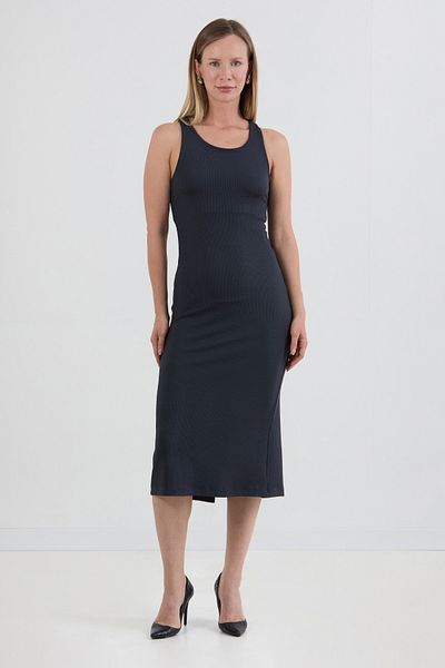 Fulla Moda Βασικό φόρεμα με σχισμή