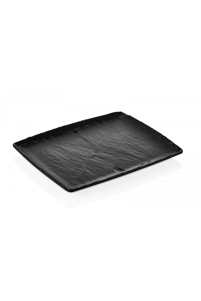 Raki RAKI melamine platter with black slate look GN 1/2 32.5x26.5 cm