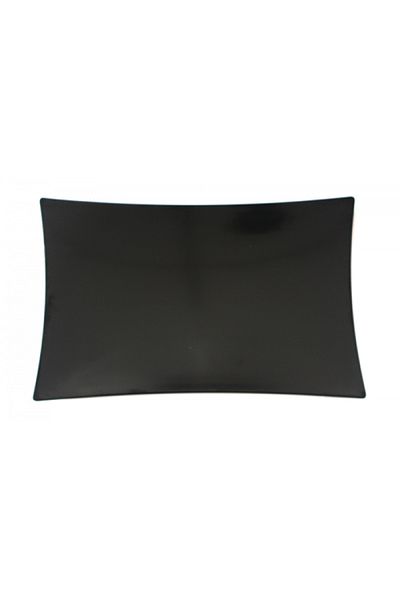 Raki Melamine serving platter RAKI 28x45x1cm black