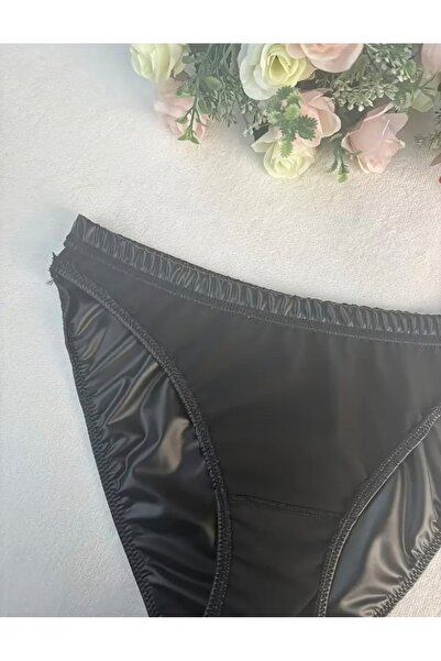 NYC GİYİM TEKSTİL Suni Deri Esnek Külot