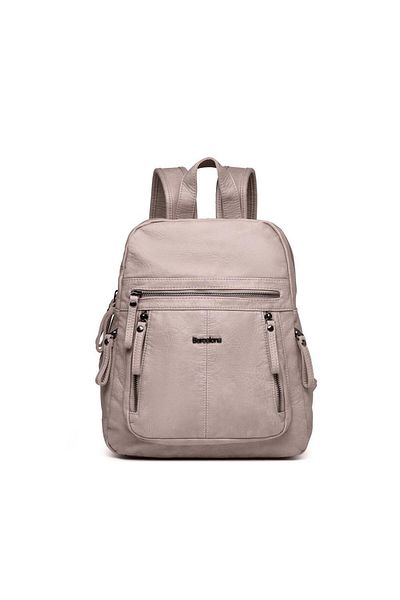 BARCELONA 21K Washed Leather Medium Size Women's Backpack 21-K Barcelona 1846-7