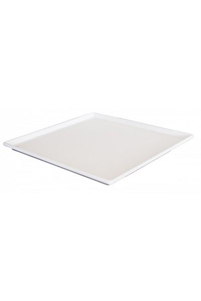 Raki RAKI melamine square platter 19.5x19.5cm WHITE
