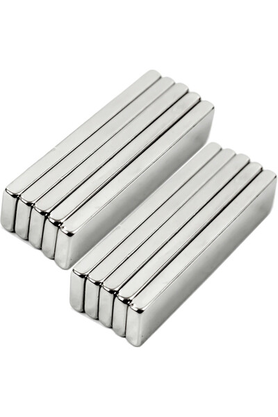 OEM Set de 10 blocuri magnetice din neodim 10mm x 5mm x 2mm