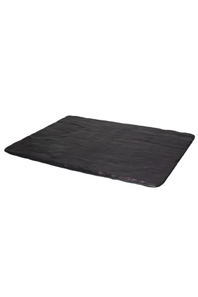 Raki Culinaro GN 1/2 melamine rectangular platter 26x32 cm black slate look