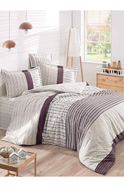 AYBERK HOME TEXTİLE DÖRT MEVSİM KAPİTONELİ ÇİFT KİŞİLİK NEVRESİM SETİ-DESING1027