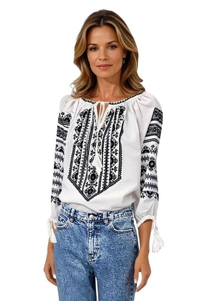 rody's forever Women's blouse type ie R25 white/black darth vader, size XL