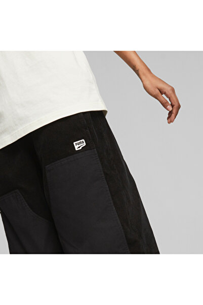 Puma Womens DOWNTOWN Corduroy Pants - Black
