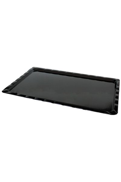 Raki RAKI polycarbonate rectangular dessert plate 25x40x2cm black