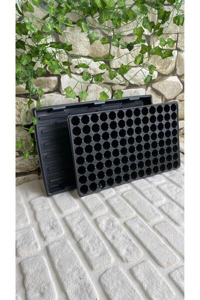 Asenya 1 Adet 104 Göz Fide Viyolü Ve 1 Adet Derinlik 5 cm Fide Viyol Tepsisi Fide Viyolleri Viyol Altlığı