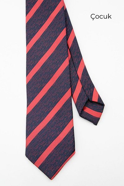 SIRRI Striped Tie for Boy and Adult – Children 3-13 Years-(120X5Cm) Adult-(145X6Cm)