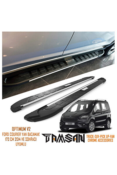 TAMSAN FORD COURIER OPTIMUM V2 MODEL YAN BASAMAK GRİ 173 CM 2014 VE SONRASI U...
