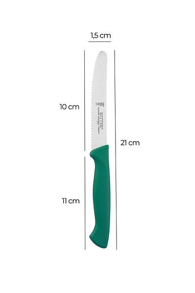 HerkeseUygun Original Solingen Ritter Serrated Vegetable and Chopping Knife