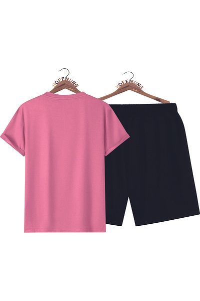 HOFFNUNG Full Shorts Eiffel Tower Oversize