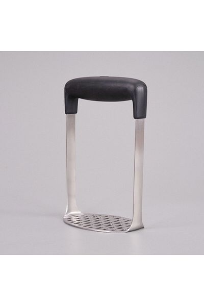 Oxo مكبس بطاطس جي جي ستيل - أسود / رمادي - 15,2 سم