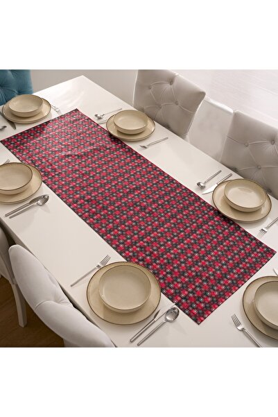 kesenegore قماش مزخرف قطني من رانفورس بتصميم خاص - ممر مسطح 50X150