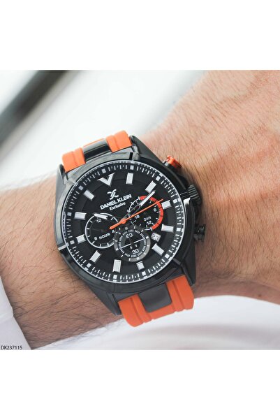 Daniel Klein DK237115 Silikon Kordonlu Erkek Kol Saati