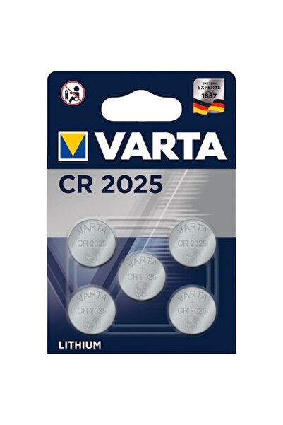 Varta Cr2025 – Set 5 Baterii Litiu 3 v, 170 mah, În Blister