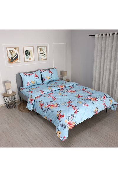 realdecor Bedding set with reversible lightweight quilt Kari 200x220 cm, double bed
