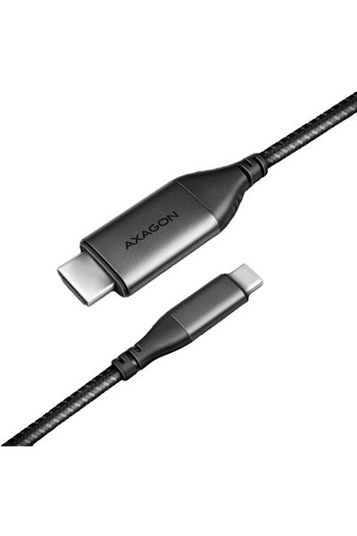 Axagon Cablu Axagon RVC-HI2MC, USB-C la HDMI 2.0a, 4K/60Hz, 1.8m (Negru)