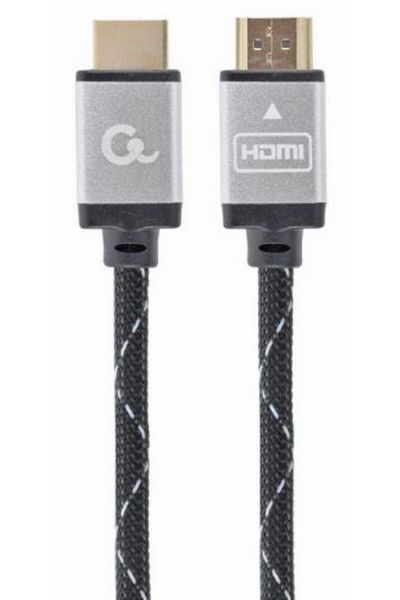 Gembird Cablu GEMBIRD CCB-HDMIL-1.5M, HDMI - HDMI, 1.5m, conectori auriti, 4K/60Hz (Negru)