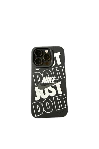 Nike Phone Case Compatible with iPhone 13, Nike Black