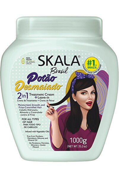 Scala كريم الشعر بوتاو ديسمايادو 2 في 1، 1 كجم
