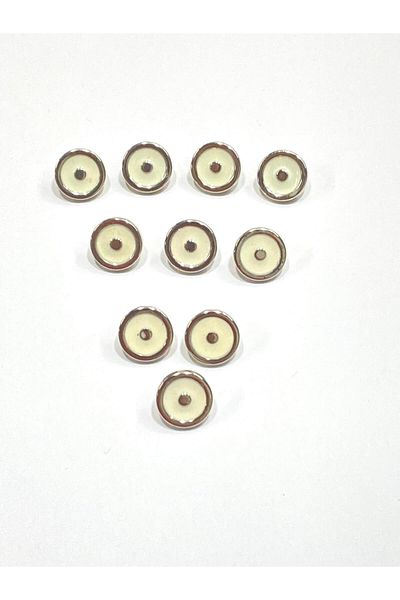karantuhafiye Blouse Button / Metallized Blouse Button / 2915 /10 Pieces Model 12