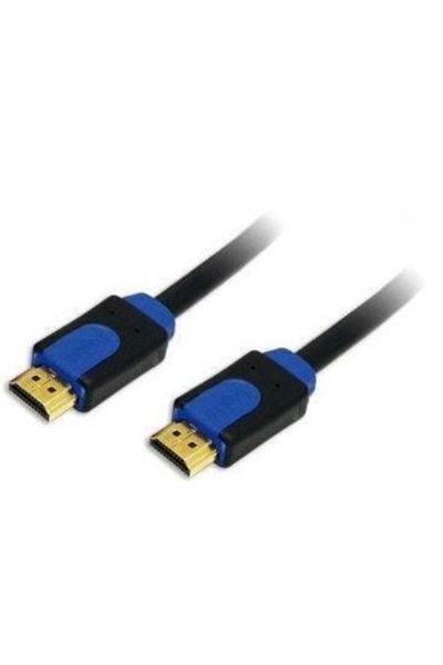 LogiLink LogiLink CHB1105 Cable, HDMI - HDMI, 5 m (Black/Blue)