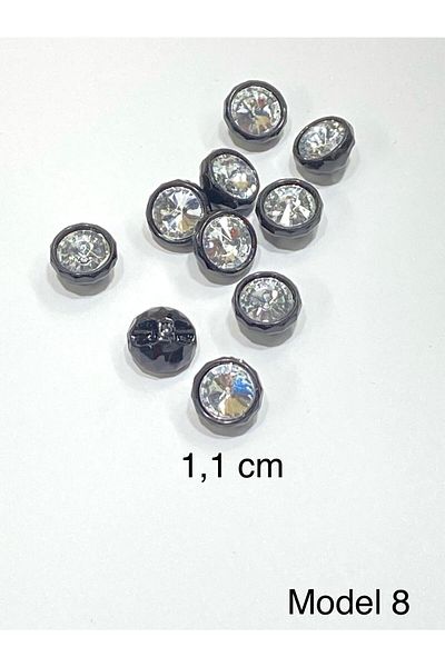 karantuhafiye Blouse Button / Metallized Blouse Button / 2915 /10 Pieces Model 8