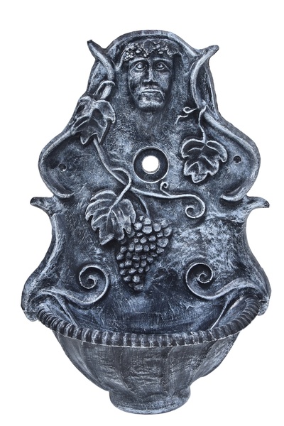 iGarden.ro Chiuvetă grădină din PE, vintage, model Dionysos, LxAdxH: 47x21x74 cm