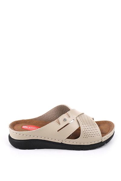 Papuçsepeti Shoe Basket 4742 Women's Comfortable Orthopedic Daily Slippers