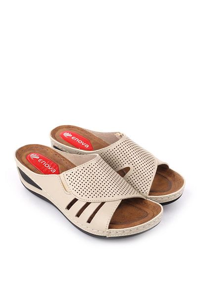 Papuçsepeti Shoe Basket 4743 Women's Comfortable Sole Orthopedic Daily Slippers