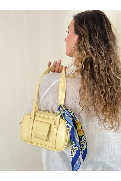Boutiquehaki Τσάντα ώμου Nomia Soft Leather με διπλή λαβή