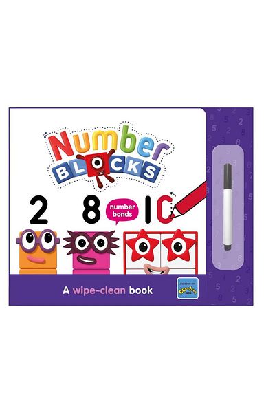 Learning Resources Numberblocks Write and Erase Book - Numerical Connections