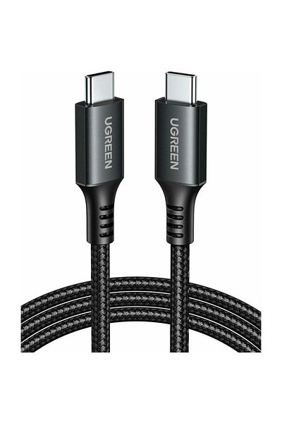 Ugreen Ugreen USB-C to USB-C cable, PowerDelivery Fast Charging, 1m, Black/Grey