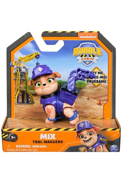 PAW PATROL Figurina Paw Patrol Rubble and Crew, 5 cm
