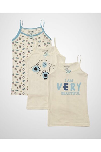 UMA Kids Antiallergic Girl's Underwear Undershirt Set 3 Pcs