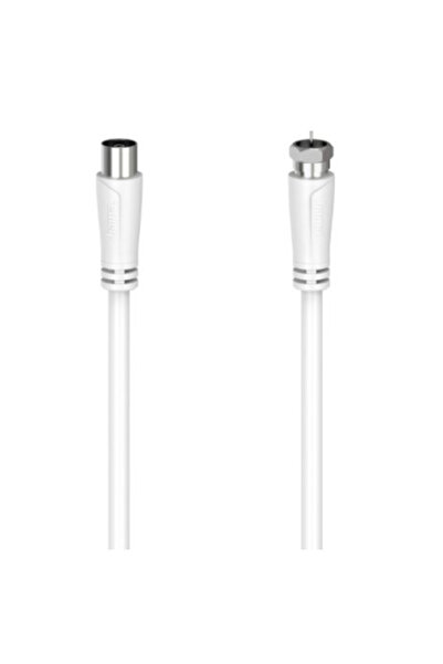 Hama Hama 205062 SAT Connection Cable, 3 m, 90 dB (White)