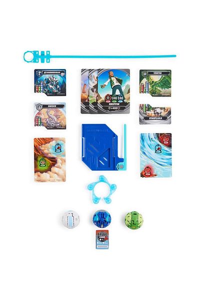 BAKUGAN Bakugan Starter Pack Set - Hammerhead, Ventri, Smoke