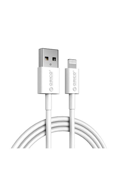 Orico Cablu USB Orico AL01-10, USB Tip A - Lightning, 1m (Alb)