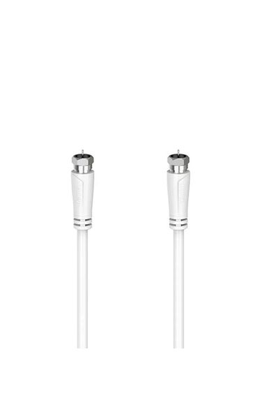 Hama Cablu conexiune SAT Hama 205064, 3 m, 90 dB (Alb)